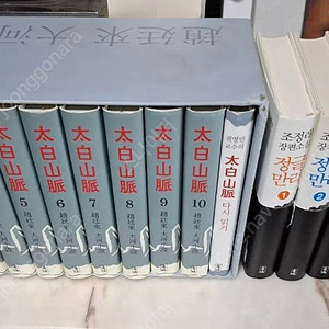 조정래 소설 세트
