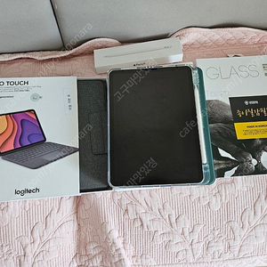 아이패드 에어4 스카이블루 64 셀룰러 + 애플펜슬 + 폴리오터치