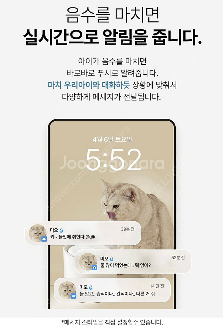 강아지 고양이 스마트 정수기--7