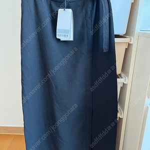 플라스틱 아일랜드 블랙 랩스커트 새상품 정가 79000원