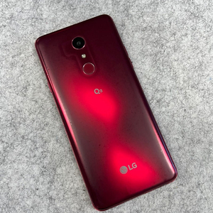 LG Q9 레드 64G 무잔상 깔끔한 가성비 단말기 검수완료 공기계 6만 판매합니다