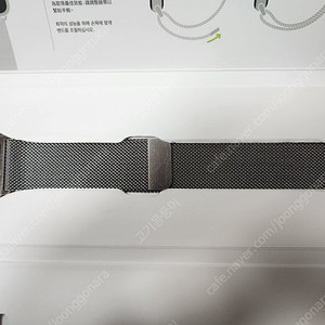 애플워치 정품 밀레니즈 루프 실버 45mm 판매합니다.