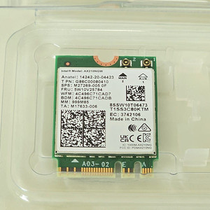 인텔 AX210NGW WIFI6E 무선랜카드 미사용 새제품 팝니다