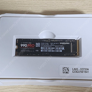 삼성 990 pro 4tb ssd