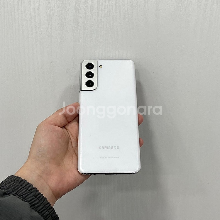 86310 갤럭시S21 화이트 256GB A급 부산 중...--2
