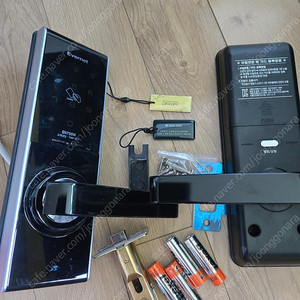 에버넷 EN750W 목문형 디지털 도어락 새상품입니다