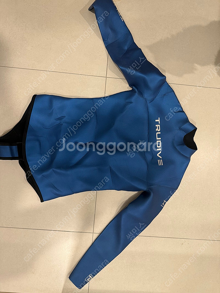 트루다이브 프리다이빙슈트 후드리스 (2mm) 1회착용 28만원 s급--1