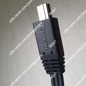 캐논 (canon) 카메라용 AV 출력 연결잭 악세사리 코드