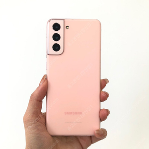 (양산중고폰) 71593 갤럭시S21 (G991) 핑크 256GB 판매합니다. 21만원