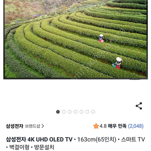 삼성 65인치 티비 팔아요 kq65qa67afxkr