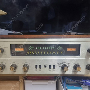 피셔 500c 진공관 리시버