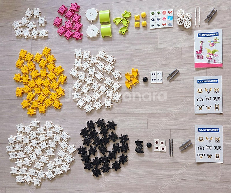 클릭포머스 3세트 조립 블록 맥포머스 창의 융합 블럭 ...--0