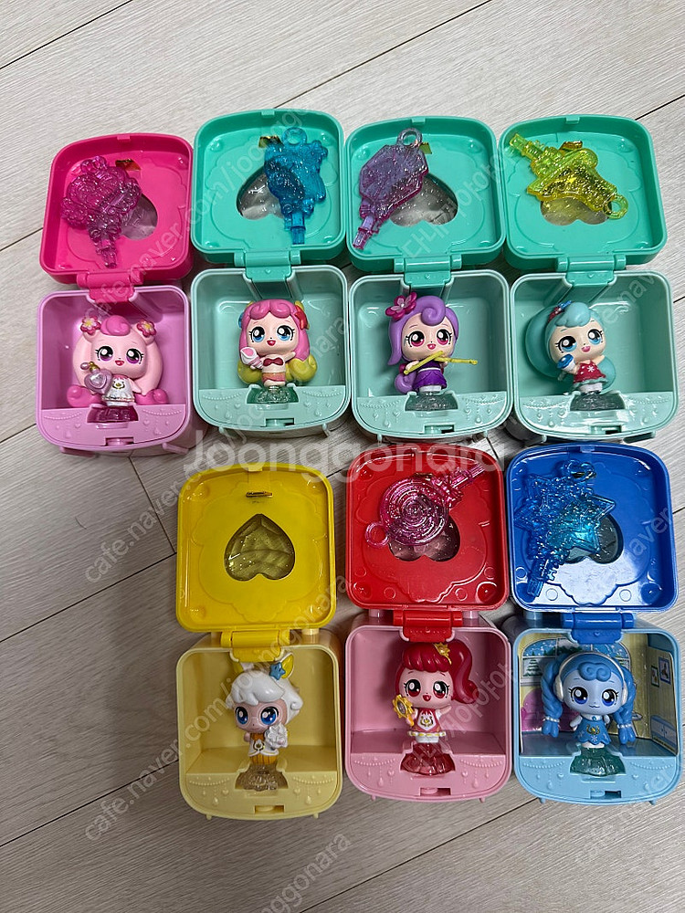 티니핑 피규어 일괄 (꾸래핑 퐁당핑 하츄핑 빙글핑 아아...--0
