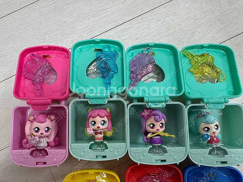 티니핑 피규어 일괄 (꾸래핑 퐁당핑 하츄핑 빙글핑 아아...--1