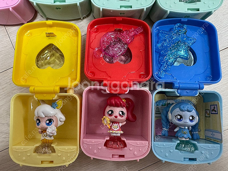 티니핑 피규어 일괄 (꾸래핑 퐁당핑 하츄핑 빙글핑 아아...--2