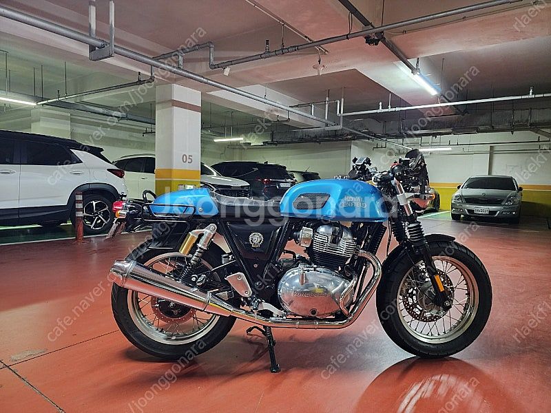 로얄엔필드 인터셉터650 gt 벤츄라블루 풀튜닝 판매합...--5