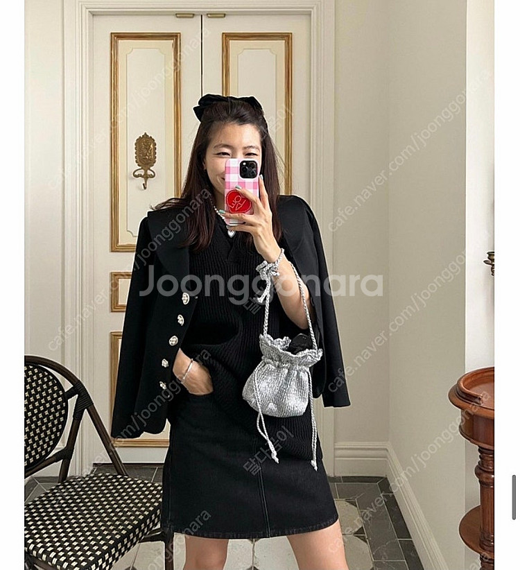 코스모폴리탄줄라이 더블랙자켓 2사이즈--4