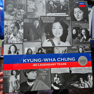정경화 데뷔 40주년 기념 박스 세트 최상급 소장용
