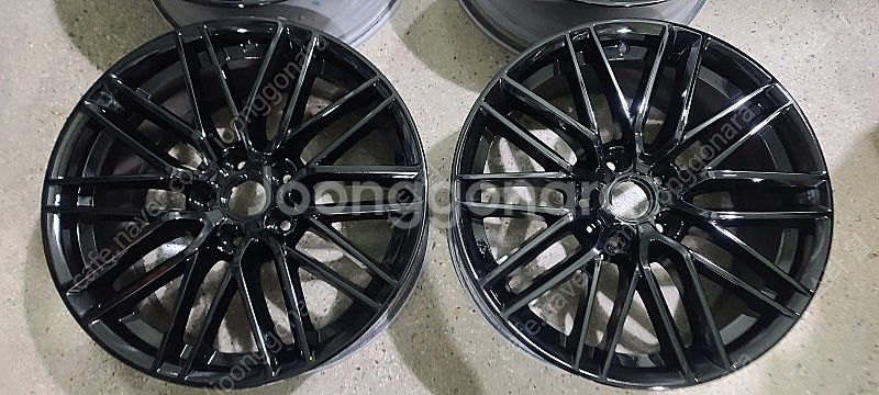 제네시스 g70 블랙유광 18인치 순정휠 대품판매20만...--2