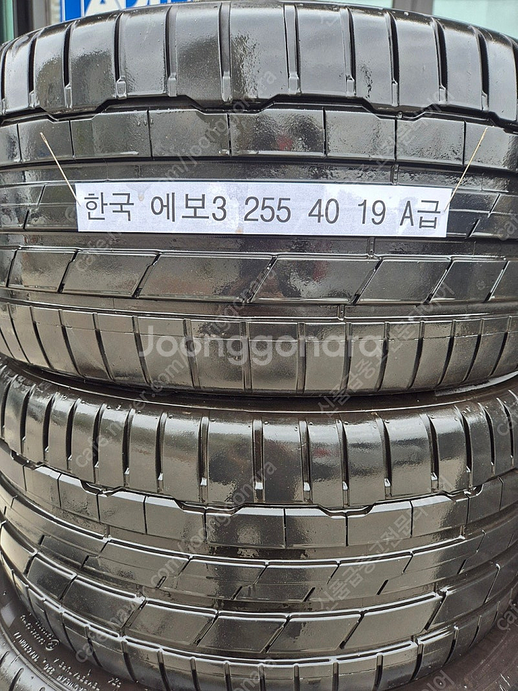 255 40 19 한국 타이어 벤투스 에보3 장착무료 ...--2