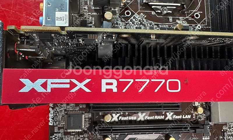 xfx r7770 그래픽카드--1