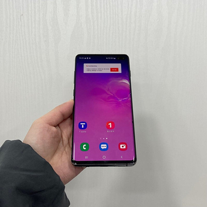 58382 갤럭시S10플러스 블랙 128GB 부산 중고폰 팝니다 12만원