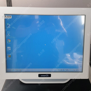 하나시스일체형슬림포스기 15인치터치모니터 메모리4G SSD64G POS
