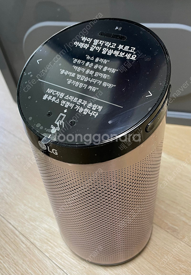 LG SmartThinQ 허브 AI 스피커--0