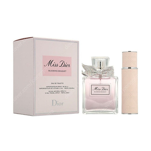 (미개봉)디올향수 미스 디올 블루밍 부케 오드 뚜왈렛 100ml + 여행용 10ml(리필가능)