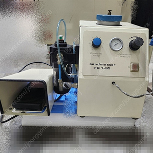 정밀분사가공기 sandmaster FG-1-93 Fine Blaster Fa1 삼흥과학 판매
