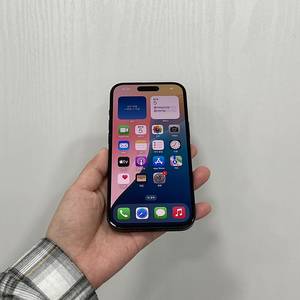 86496 아이폰15 블랙 128GB A급 부산 중고폰 팝니다 70만원