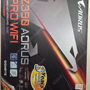 Z390 AORUS PRO WIFI 메인보드 판매합니다