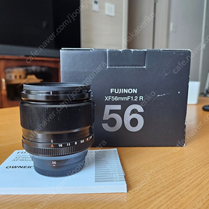 후지필름 XF56mm F1.2 R 판매합니다