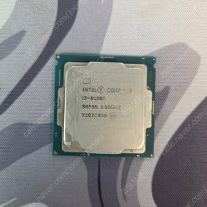 i3-9100f CPU 단품 + 필요하면 기쿨 드립니다.
