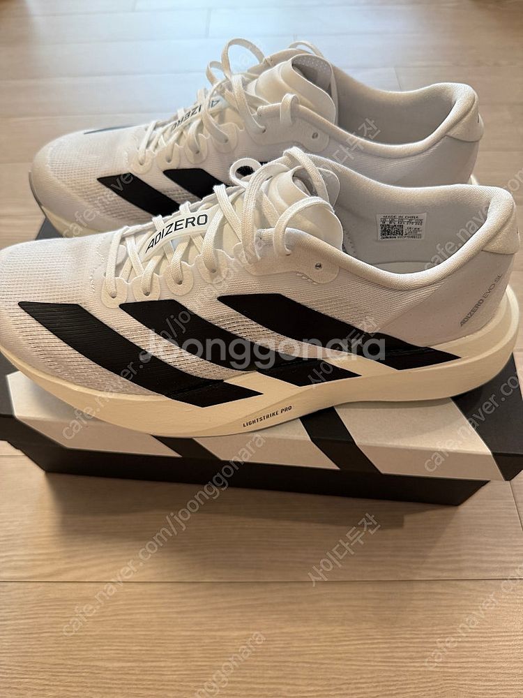 아디다스 아디제로 에보슬 EVO SL 270 팝니다--1