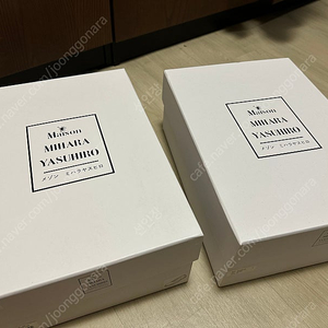 매종 미하라 야스히로 베이커 블랙/그레이 41사이즈