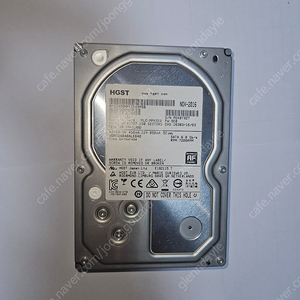 hgst 7200rpm nas hdd 4tb 판매합니다