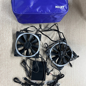 nzxt aer rgb 스타터킷(팬2개 + hue) 팝니다