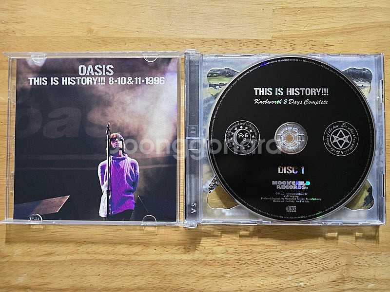 CD 음반 oasis 오아시스 부틀렉 - This Is--1