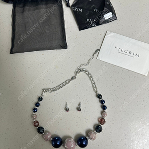 PILGRIM 목걸이 귀걸이세트