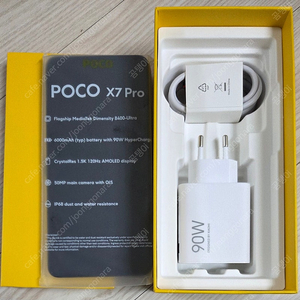 샤오미 포코 x7 프로 5G 12G/512GB 블랙