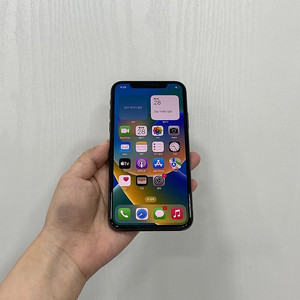 86301 아이폰X 블랙 64GB 부산 중고폰 팝니다 20만원