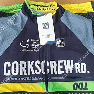 2016 TDU CORK/투어다운언더 코르크스크류 스테이지 져지 판매합니다.