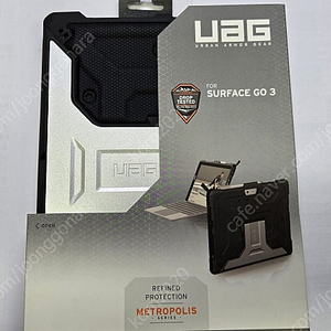 서피스고 surface go 용 UAG 알루미늄 킥스탠드 커버
