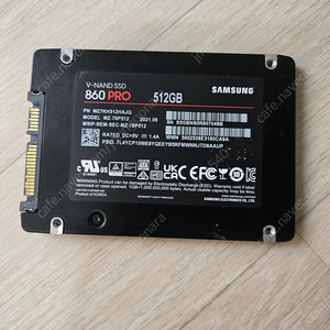 삼성860PRO512GB SSD