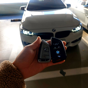 [판매] BMW 1시리즈, 3시리즈, 4시리즈, 5시리즈, 6시리즈, 7시리즈, X1, X3, X5, X7 칼키를 최신 LCD 디스플레이 스마트액정키로 개조한 하이엔드 리폼 작업