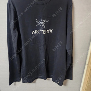 아크테릭스 빅로고긴팔티셔츠 s사이즈 새거 판매