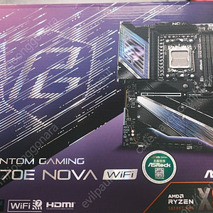에즈락 X870E Nova Wifi 팝니다.
