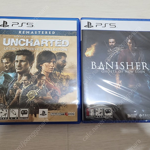 PS5 언차티드 레거시오브시브즈, 배니셔 미개봉 일괄 택포