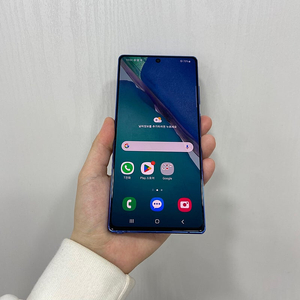 91464 갤럭시노트20 블루 256GB 부산 중고폰 팝니다 14만원